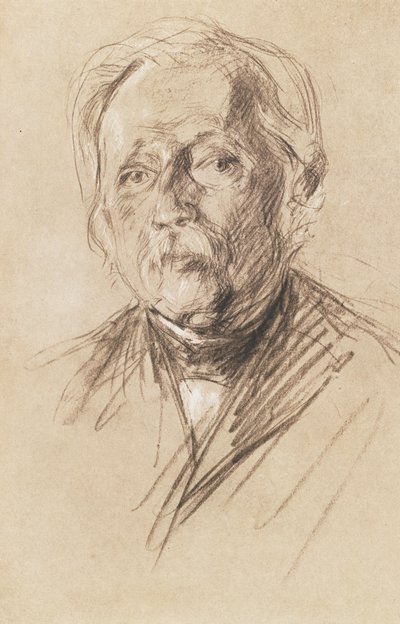 Theodor Fontane, 1896 von Max Liebermann